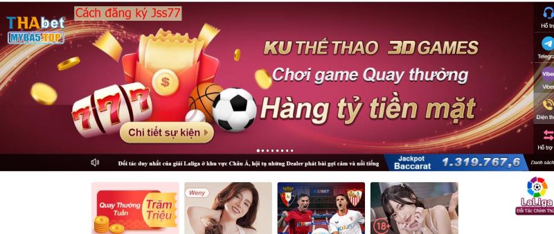 Đăng ký tài khoản Jss77 đơn giản và nhanh chóng trong vòng 1 phút